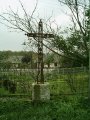 Belle croix en fer forge, dans SAINT AMANS des COTS.