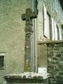 Au coeur du village d'ALPUECH, trs bien ouvrage. L on trouve une mre portant son enfant (Marie et le Christ??), une symbolique de nativit?