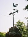 Prs de l'eglise de PERSE  ESPALION.
Photo d'Aline CHARLES.